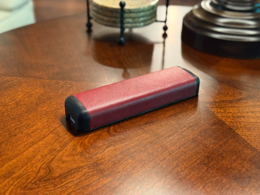 RED LEATHER SIRI REMOTE COVER